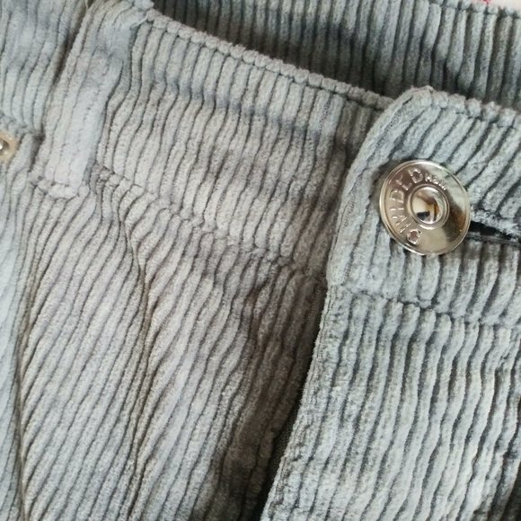 Pantalon corduroy gris - Picture 3 of 5